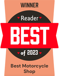 San Diego Reader's Best of 2023 Winner - Best Motorcycle Shop